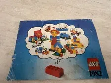 Lego 1982 Vintage Collectible Building Catalog