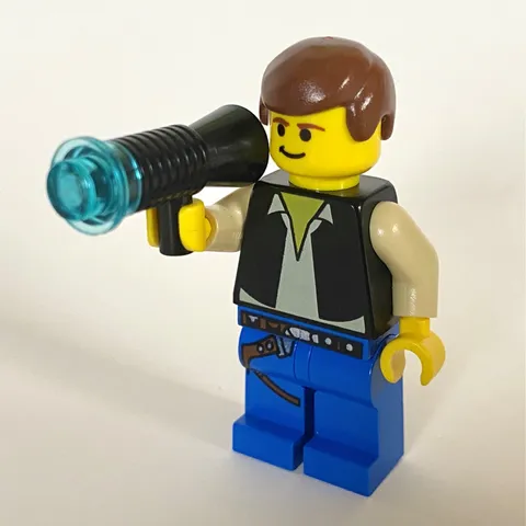 LEGO Star Wars Han Solo 20th Anniversary Torso Minifigure sw1032 Dropship 75262