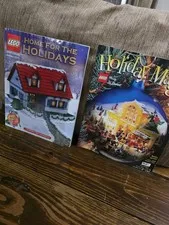1994 LEGO  HOLIDAY MAGIC Catalog & 2005 Home For The Holidays Lot