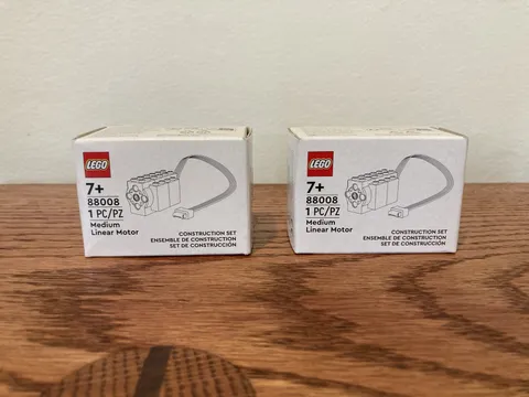 Set of 2 - LEGO 88008 Medium Linear Motors for Haunted House 10273