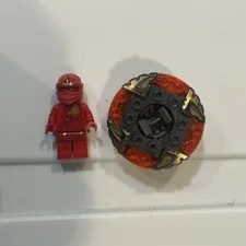 LEGO Ninjago NRG KAI Minifigure WITH SPINNER SUPER RARE NJO0055 (9591) MINT 