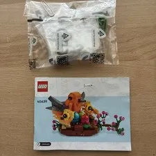 LEGO Bird's Nest (Set 40639) Manual+Additional parts