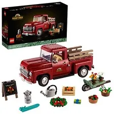 LEGO Pickup Truck 10290 Toy Red Block 1677pcs Bricks Farm