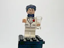 LEGO DC Super Heroes Minifigure - Bruce Wayne White Tuxedo - SH0308