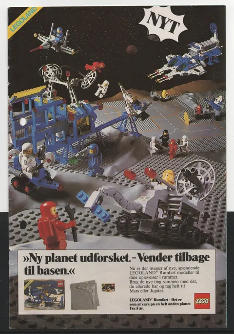 LEGO ADVERTISING INSERTS #  1-1791 # SPACE # 1984 #