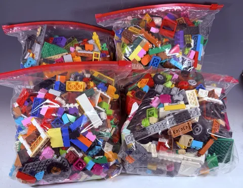 LEGO Bulk Lot Mixed Bricks Parts and Pieces 8+ Pounds Technic Wheels Flowers