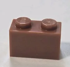 LEGO Parts - Dark Orange Brick 1 x 2 - No 3004