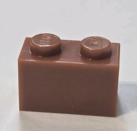 LEGO Parts - Dark Orange Brick 1 x 2 - No 3004
