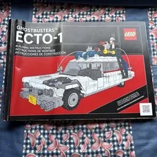 LEGO Ghostbusters 10274 ECTO-1 Instruction Manual Book Only