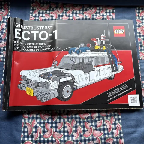 LEGO Ghostbusters 10274 ECTO-1 Instruction Manual Book Only