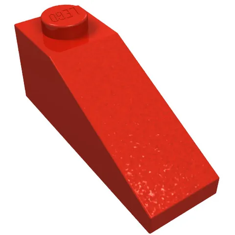 LEGO Part 4286 - Red Brick Sloped 33° 3 x 1