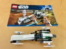 LEGO Star Wars 7913 Clone Trooper Battle Pack BARC Speeder For Parts