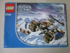 Lego Building Instructions Instruction Alpha Team 4744