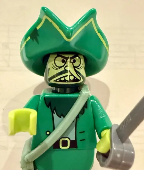 Lego Minifigure SpongeBob Flying Dutchman NICE Rare So Cool