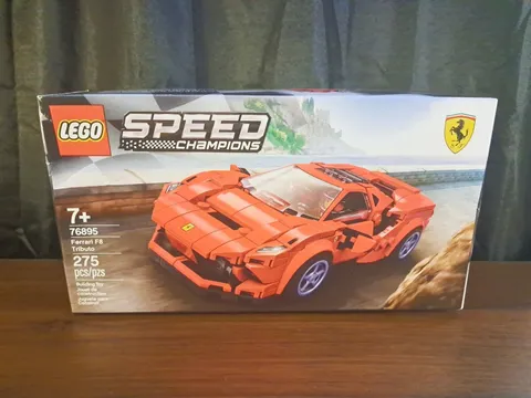 LEGO Speed Champions Ferrari F8 Tributo 76895 Retired New Unopened