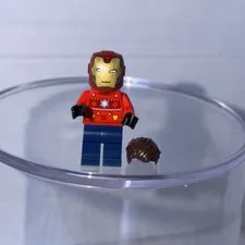 Tony Stark CHRISTMAS SWEATER Iron Man 76196 Super Hero LEGO® Minifigure Figure