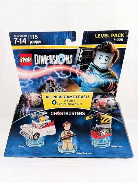 LEGO Dimensions 71228 Ghostbusters Level Pack Peter Venkman Ecto-1 Sealed