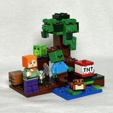LEGO Minecraft 21102 The First Adventure Polybag Steve Zombie Creeper 46pcs