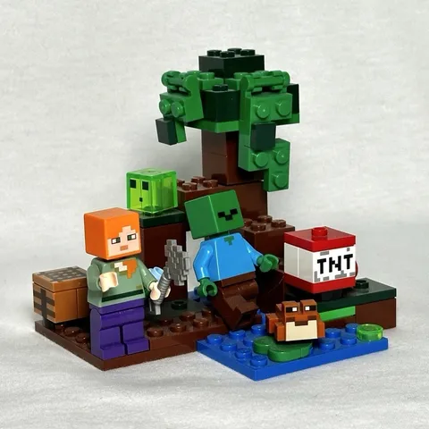 LEGO Minecraft 21102 The First Adventure Polybag Steve Zombie Creeper 46pcs