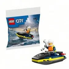 LEGO City 30693 Water Scooter - Patrol Boat Toy & Gift for Ages 5+