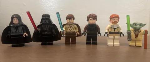 LEGO Star Wars used minifigures (including Luke, Darth Vader, Anakin and others