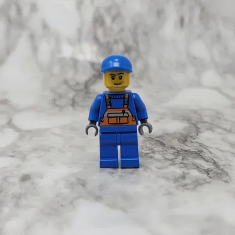 Lego Construction Worker Minifigure City 851847