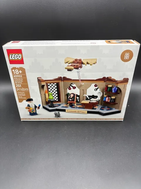 LEGO Tribute to Leonardo da Vinci #40902 Brand New & Sealed GWP set