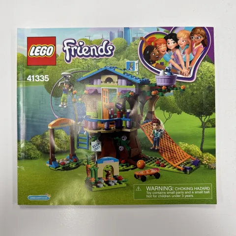 Lego Friends 41335 - Instruction Manual Only