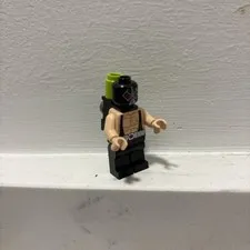 LEGO Bane Minifigure - 71240 6860 DC Comics Batman II - Batcave RARE RETIRED 