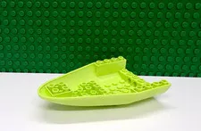 Lego 1 Yellowish Green 12x8 Boat Hull Bow Stern NEW