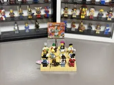 LEGO Minifigures Series 4 Lot of 12 Punk Viking Zombie Gnome Scientist 8804