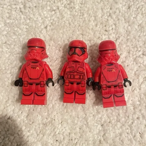 LEGO Star Wars Sith Trooper & Sith Jet Trooper Minifigure Lot of 3 - Set 75266