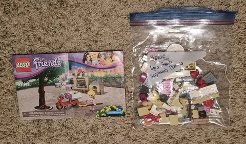 LEGO Friends Stephanie's Pizzeria 41092 Complete Set w/ Instruction Manual 2015