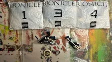LEGO BIONICLE Krekka 8623 No Box/Instr, *Sealed Bags 1 3 4 Bag 2 Contents(100%)