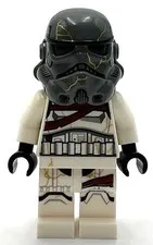 Lego New Night Trooper Dark Bluish Gray Helmet Star Wars Minifigure