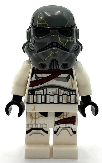 Lego New Night Trooper Dark Bluish Gray Helmet Star Wars Minifigure