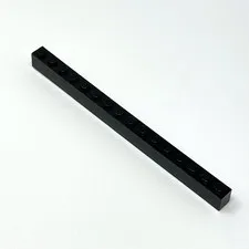 2465 LEGO Parts Brick 1x16 BLACK (1)
