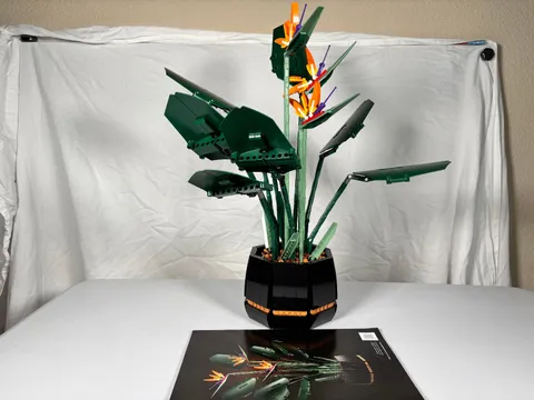 RARE USED LEGO 10289 Botanicals Bird of Paradise - 100% Complete w Instructions