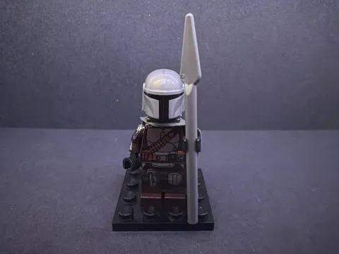 The Mandalorian / 'Din Djarin' - Silver Beskar Armor, Cape w Jetpack  - sw1135