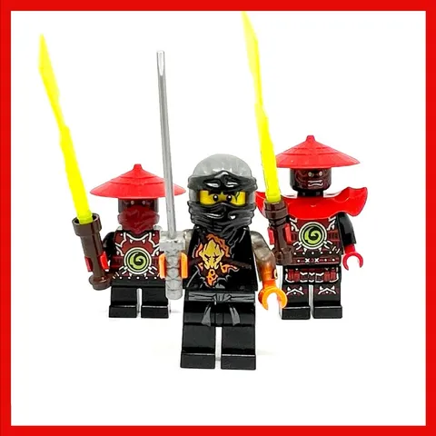LEGO 70589 Ninjago Cole RX Stone Army Scout Swordsman Minifigures 2016 Retired