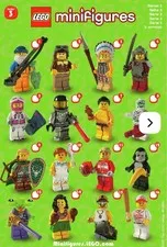 LEGO Minifigures Series 3 Complete Set Of 16 Minifigures 8803 NEW Factory Sealed