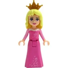 Lego Aurora 41060 Closed Mouth Disney Princess Minifigure New