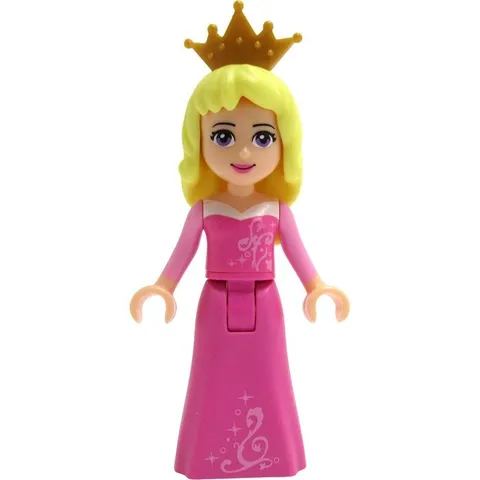 Lego Aurora 41060 Closed Mouth Disney Princess Minifigure New