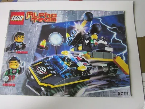 Lego Building Instructions Alpha Team 6775 