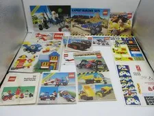 Lego manual lot 226 901 6679 6077 194 plus stickers