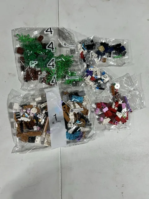 LEGO SEALED BAGS LOT OF 6 - from random sets- botanical