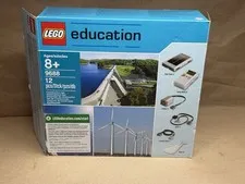 LEGO Renewable Energy Add-on Set 9688 Kids Multicolor Solar Wind Power 12pc