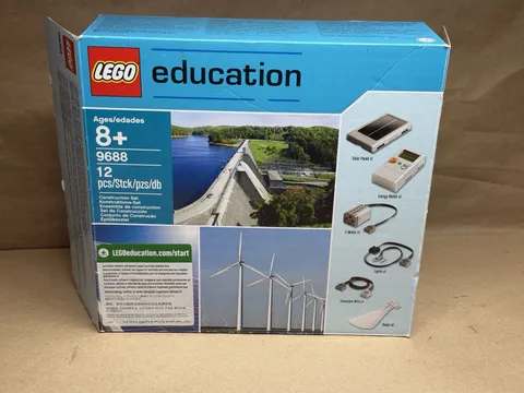 LEGO Renewable Energy Add-on Set 9688 Kids Multicolor Solar Wind Power 12pc