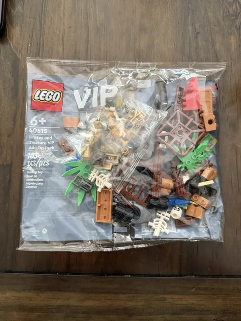 LEGO Pirates & Treasure VIP Add-On Pack NEW Factory Sealed Polybag 40515