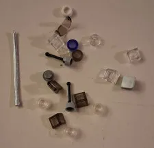 LEGO Multicolor Plastic Parts Pieces & Accessories Bulk Lot Assorted (10+pc)
